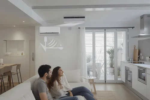 Schéma explicatif du système de ventilation mécanique contrôlée à extraction d'air unique